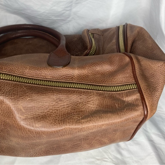 Tangaroa Terrida leather wheel luggage - Picture 4 of 12